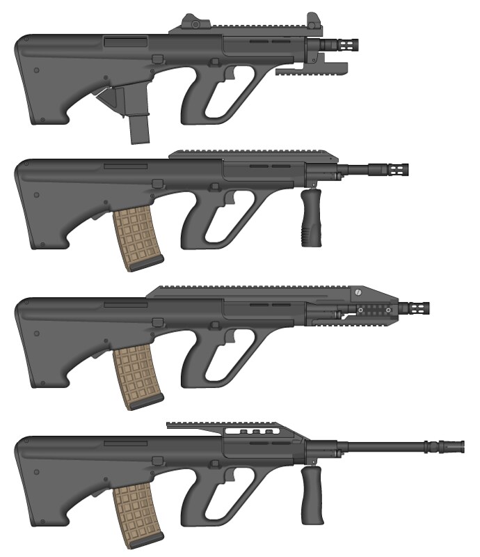 Steyr AUG (COLD WAR, MODERN) Steyr AUG