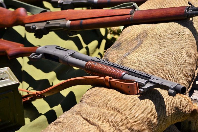 Winchester Model 1897 (COLD WAR, INTERWAR, KOREAN WAR, VIETNAM WAR, WORLD WAR 1, WORLD WAR 2) Winchester Model 1897