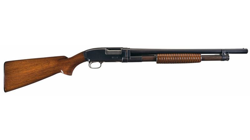 Winchester Model 1912 (Model 12) (COLD WAR, INTERWAR, KOREAN WAR, VIETNAM WAR, WORLD WAR 1, WORLD WAR 2) Winchester Model 1912 (Model 12)