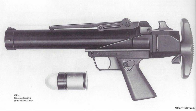 Heckler & Koch HK69A1 (COLD WAR, MODERN) Heckler & Koch HK69A1