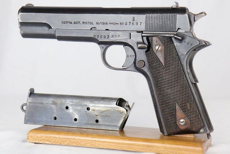 Kongsberg M/1914 (Kongsberg Colt) (INTERWAR, WORLD WAR 1, WORLD WAR 2) Kongsberg M/1914 (Kongsberg Colt)