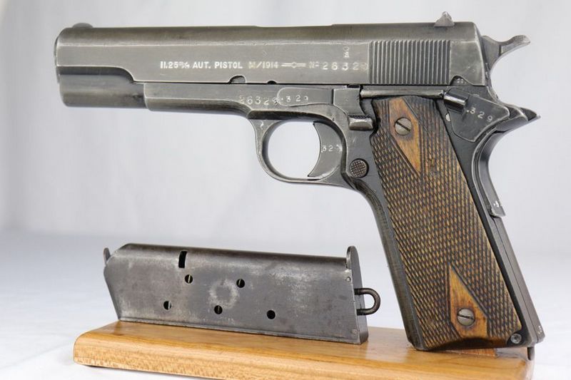 Kongsberg M/1914 (Kongsberg Colt) (INTERWAR, WORLD WAR 1, WORLD WAR 2) Kongsberg M/1914 (Kongsberg Colt)