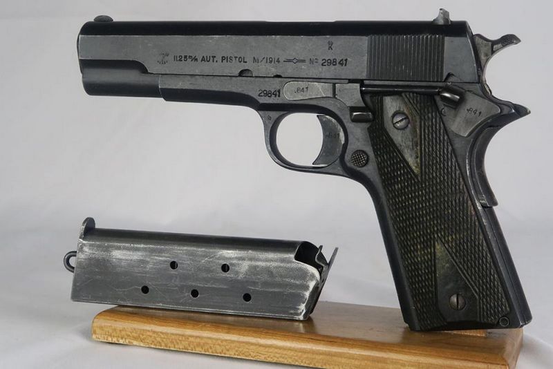 Kongsberg M/1914 (Kongsberg Colt) (INTERWAR, WORLD WAR 1, WORLD WAR 2) Kongsberg M/1914 (Kongsberg Colt)