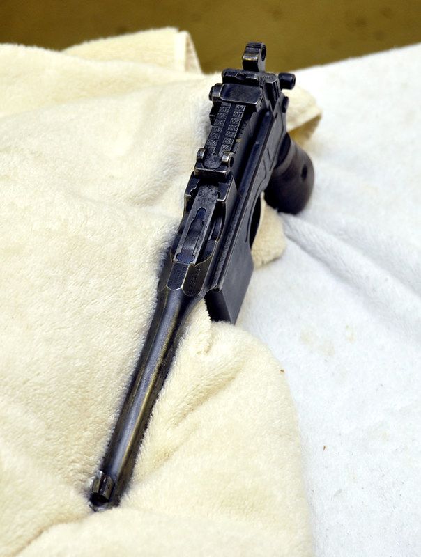 Mauser C96 (COLD WAR, INTERWAR, KOREAN WAR, VIETNAM WAR, WORLD WAR 1, WORLD WAR 2, WINTER WAR) Mauser C96