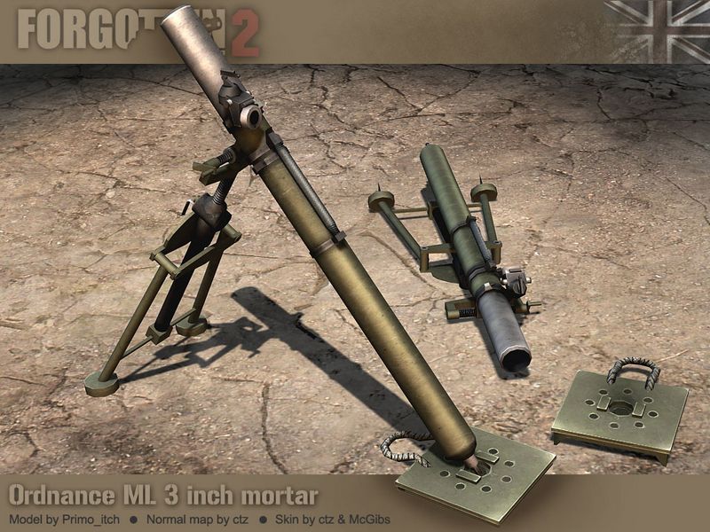 Ordnance ML 2-inch Mortar (COLD WAR, INTERWAR, MODERN, WORLD WAR 2) Ordnance ML 2-inch Mortar