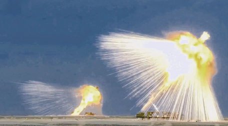 Steel Rain airburst munition