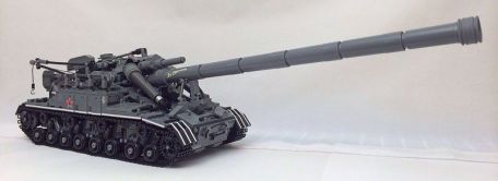 2B1 Oka (COLD WAR, SELF-PROPELLED ARTILLERY, X-TANK) 2B1 Oka