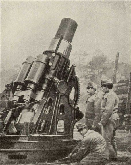 30.5cm Belagerungsmorser (Schlanke Emma) (WORLD WAR 1, WORLD WAR 2) 30.5cm Belagerungsmorser (Schlanke Emma)