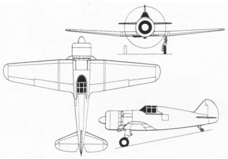 AFAMF Chu X-PO (WORLD WAR 2, X-PLANE) AFAMF Chu X-PO