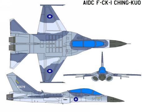 AIDC F-CK-1 (Ching-Kuo) / (Indigenous Defence Fighter) (4TH GENERATION, MODERN AIRCRAFT) AIDC F-CK-1 (Ching-Kuo) / (Indigenous Defence Fighter)