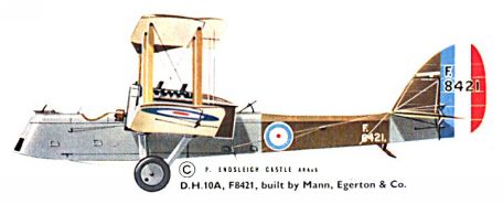AirCo DH.10 (Amiens) (WORLD WAR 1) AirCo DH.10 (Amiens)