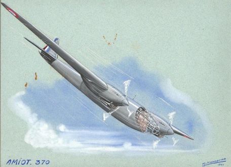Amiot 354 (WORLD WAR 2) Amiot 354