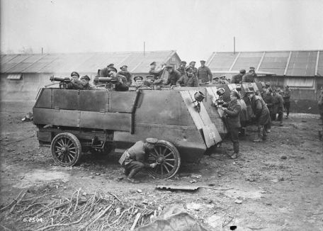 Armoured Autocar (WORLD WAR 1) Armoured Autocar