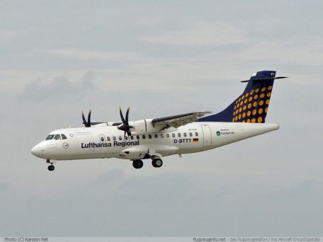 ATR 42 (Avions de Transport Regional Model 42) (COLD WAR, MODERN AIRCRAFT) ATR 42 (Avions de Transport Regional Model 42)