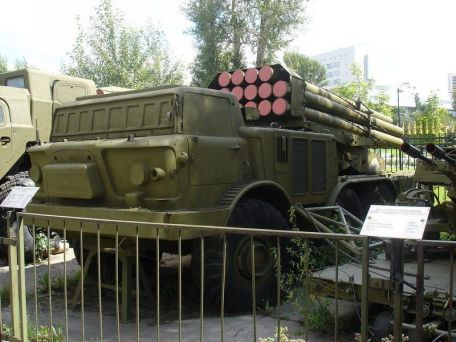 BM-27 (Uragan ) / 9P140 (COLD WAR, MODERN, SOVIET-AFGHAN WAR) BM-27 (Uragan ) / 9P140