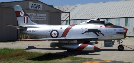CAC CA-27 Avon-Sabre (F-86F) (COLD WAR, MALAYAN EMERGENCY) CAC CA-27 Avon-Sabre (F-86F)