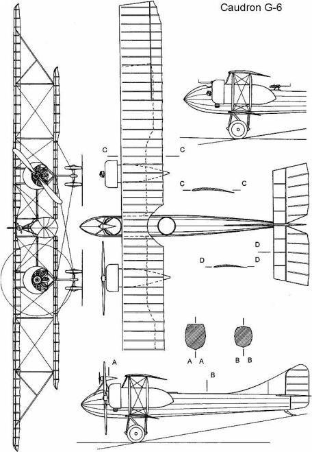 Caudron G.6 (WORLD WAR 1) Caudron G.6