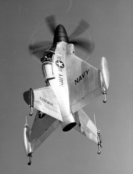 CONVAIR XFY Pogo (COLD WAR, X-PLANE) CONVAIR XFY Pogo