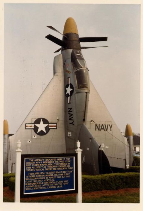 CONVAIR XFY Pogo (COLD WAR, X-PLANE) CONVAIR XFY Pogo