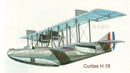 Curtiss H-16 (WORLD WAR 1) Curtiss H-16