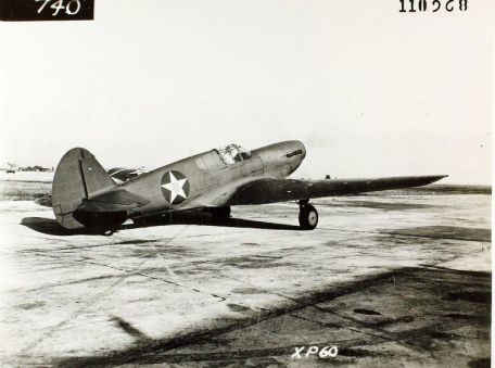 Curtiss XP-60 (WORLD WAR 2, X-PLANE) Curtiss XP-60
