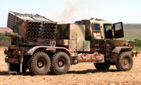 Denel Valkiri / Bateluer MLRS (COLD WAR, MODERN) Denel Valkiri / Bateluer MLRS