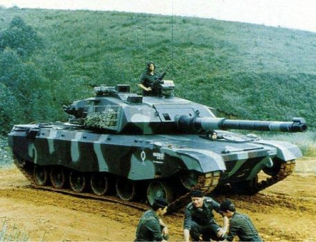 Engesa EE-T1 Osorio (COLD WAR, MAIN BATTLE TANK, X-TANK) Engesa EE-T1 Osorio