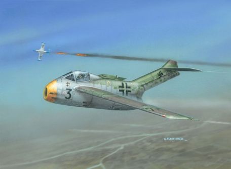 Focke-Wulf Ta 183 (Huckebein) (SECRET WEAPONS OF THE LUFTWAFFE, WORLD WAR 2, X-PLANE) Focke-Wulf Ta 183 (Huckebein)