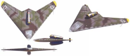 Gotha Go P.60A/B (SECRET WEAPONS OF THE LUFTWAFFE, WORLD WAR 2, X-PLANE) Gotha Go P.60A/B
