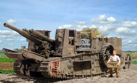 Gun Carrier Mark 1 (Mk 1) (SELF-PROPELLED ARTILLERY, WORLD WAR 1) Gun Carrier Mark 1 (Mk 1)