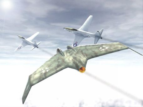 Heinkel He P.1078B (SECRET WEAPONS OF THE LUFTWAFFE, WORLD WAR 2, X-PLANE) Heinkel He P.1078B