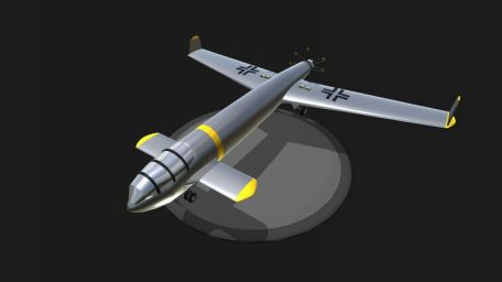 Henschel Hs P.87 (Schnellbomber) (SECRET WEAPONS OF THE LUFTWAFFE, WORLD WAR 2, X-PLANE) Henschel Hs P.87 (Schnellbomber)