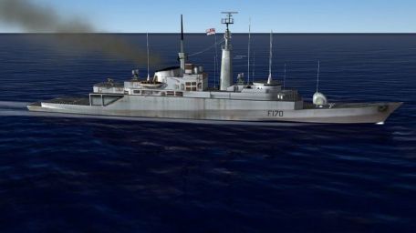 HMS Antelope (F170) (COLD WAR, FALKLANDS WAR) HMS Antelope (F170)