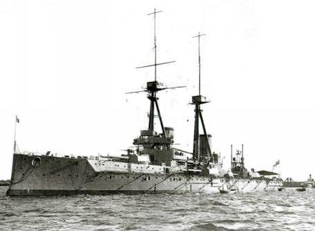 HMS Bellerophon (1907) (BATTLE OF JUTLAND, WORLD WAR 1) HMS Bellerophon (1907)