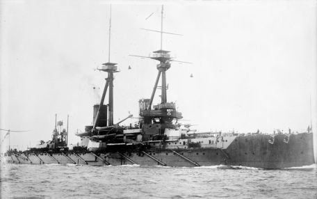 HMS Bellerophon (1907) (BATTLE OF JUTLAND, WORLD WAR 1) HMS Bellerophon (1907)