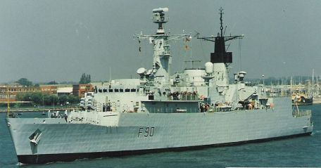 HMS Brilliant (F90) (COLD WAR) HMS Brilliant (F90)