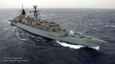 HMS Cornwall (F99) (COLD WAR) HMS Cornwall (F99)