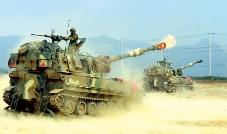 K55 SPG (COLD WAR, MODERN, SELF-PROPELLED ARTILLERY) K55 SPG