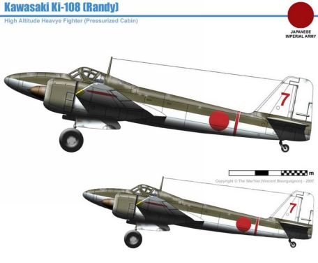Kawasaki Ki-108 (SECRET WEAPONS OF THE IJA/IJN, WORLD WAR 2, X-PLANE) Kawasaki Ki-108