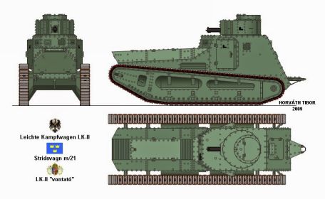 Leichter Kampfwagen I (LK I) (WORLD WAR 1, X-TANK) Leichter Kampfwagen I (LK I)