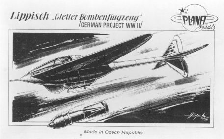 Lippisch Gleiter Bombenflugzeug (GB) (SECRET WEAPONS OF THE LUFTWAFFE, WORLD WAR 2, X-PLANE) Lippisch Gleiter Bombenflugzeug (GB)