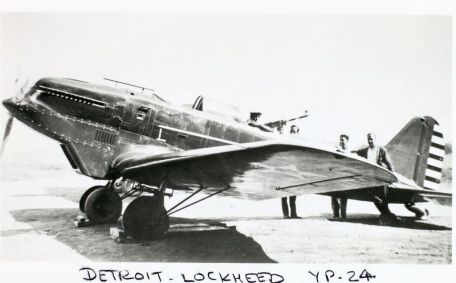 Lockheed YP-24 (GOLDEN AGE, X-PLANE) Lockheed YP-24