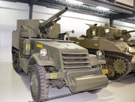 M3 Gun Motor Carriage (75mm) (SELF-PROPELLED ARTILLERY, WORLD WAR 2) M3 Gun Motor Carriage (75mm)
