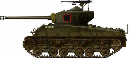 M4A3(76)W HVSS Sherman (Easy Eight / M4A3E8)