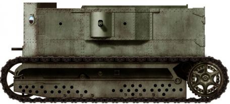 Model 1917 Holt Gas-Electric
