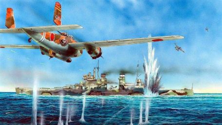 Mitsubishi G3M Rikko (Nell) (GOLDEN AGE, WORLD WAR 2) Mitsubishi G3M Rikko (Nell)