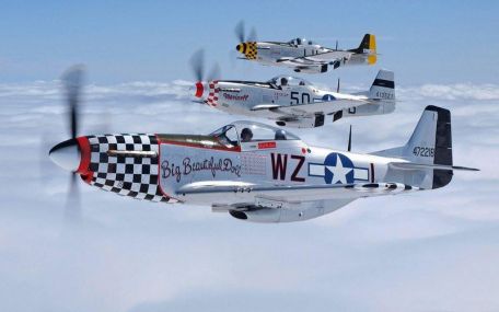 North American P-51 Mustang (1948 ARAB-ISRAELI WAR, COLD WAR, KOREAN WAR, STRATEGIC AIR COMMAND, SUEZ CRISIS, RED TAILS, W.A.S.P., WORLD WAR 2) North American P-51 Mustang