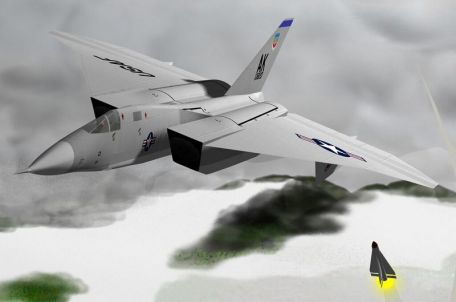 North American XF-108 Rapier (COLD WAR, X-PLANE) North American XF-108 Rapier