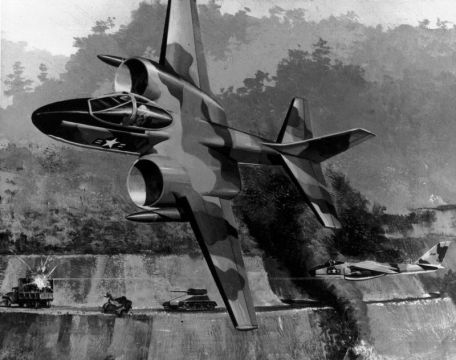 Northrop YA-9 (COLD WAR, X-PLANE) Northrop YA-9