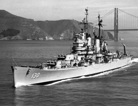 USS Fall River (CA-131) (COLD WAR, WORLD WAR 2) USS Fall River (CA-131)